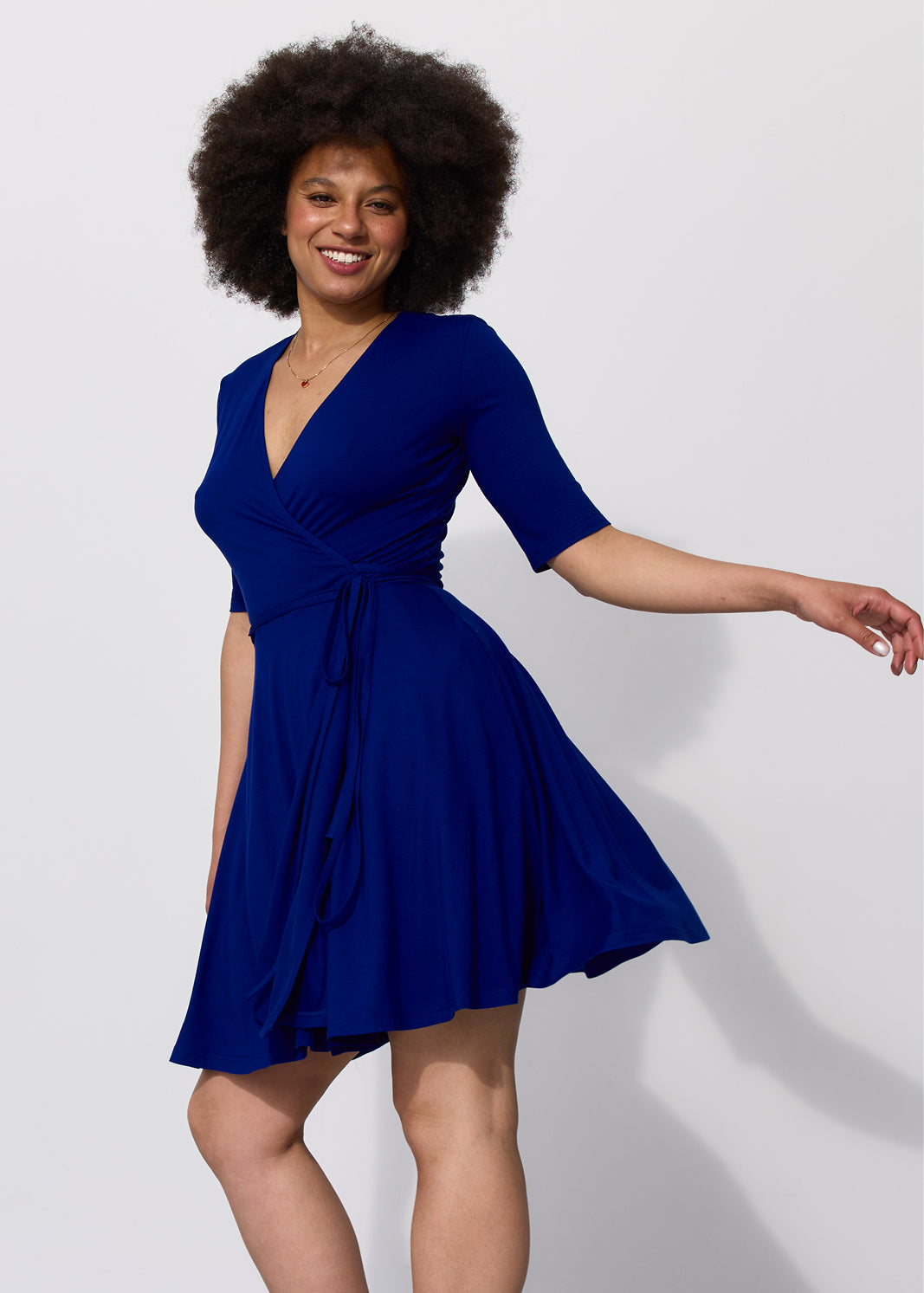 Dress CRAZY IN LOVE art blue