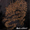 black & gold Swanski Studio embroidery