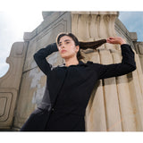 Jumpsuit WORKWEAR black Swanski Studio embroidery