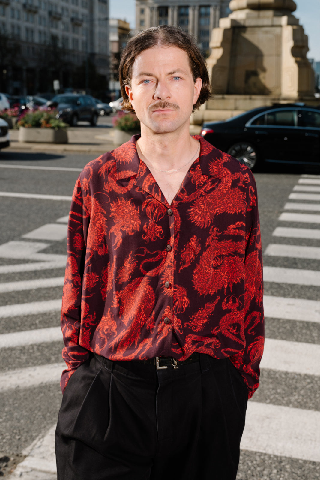 Shirt STAR IS BORN Swanski Studio red print