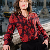 Shirt STAR IS BORN Swanski Studio red print
