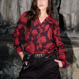 Shirt STAR IS BORN Swanski Studio red print