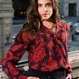 Shirt STAR IS BORN Swanski Studio red print