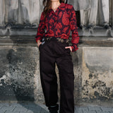 Shirt STAR IS BORN Swanski Studio red print