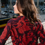 Shirt STAR IS BORN Swanski Studio red print