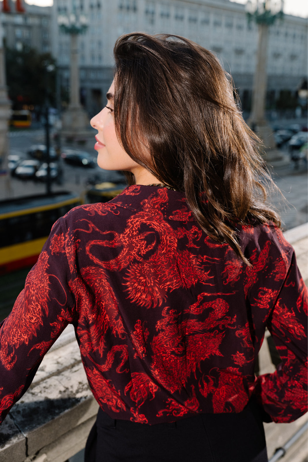 Shirt STAR IS BORN Swanski Studio red print