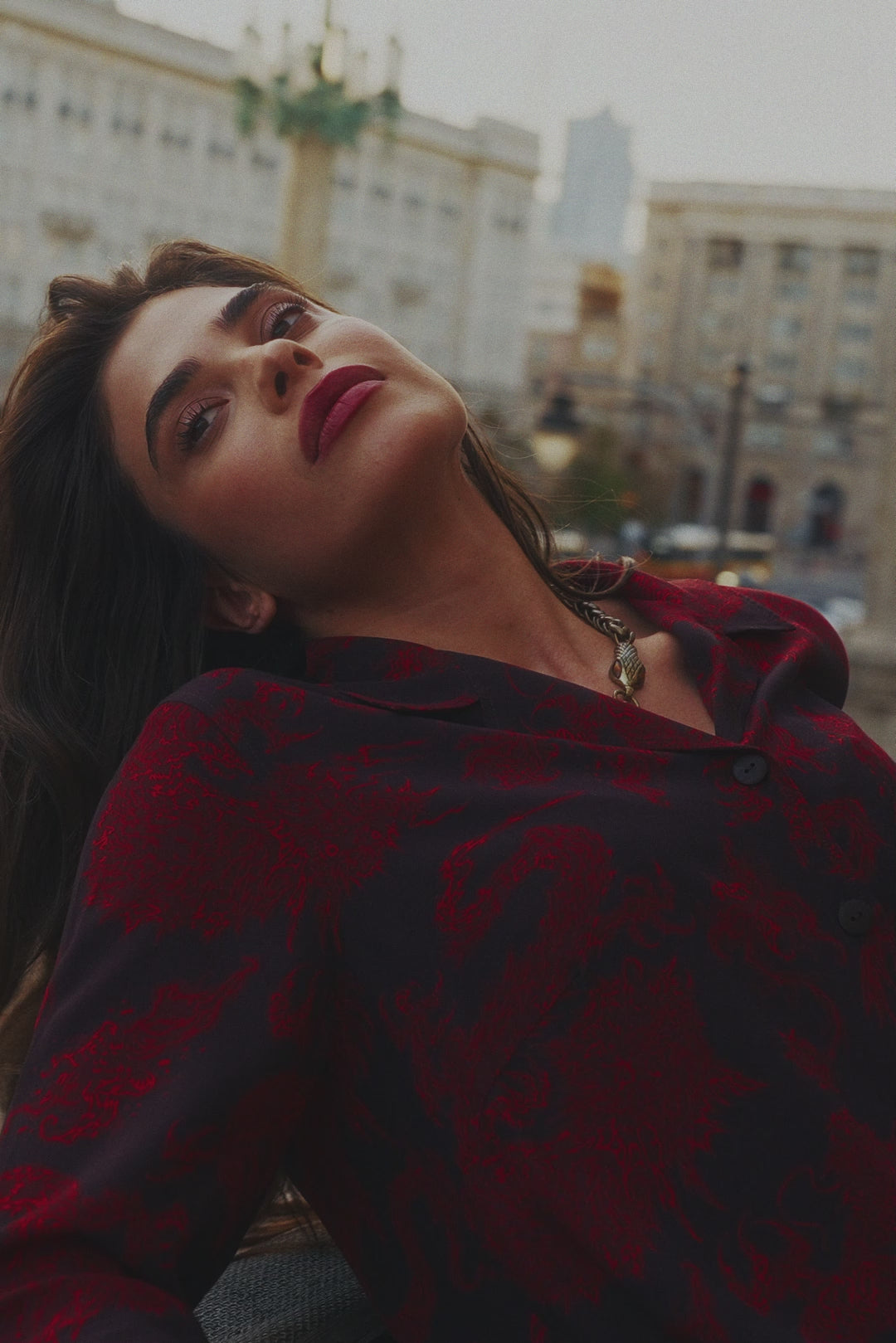 Shirt STAR IS BORN Swanski Studio red print