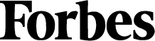 Logo Forbes – czarny napis na białym tle