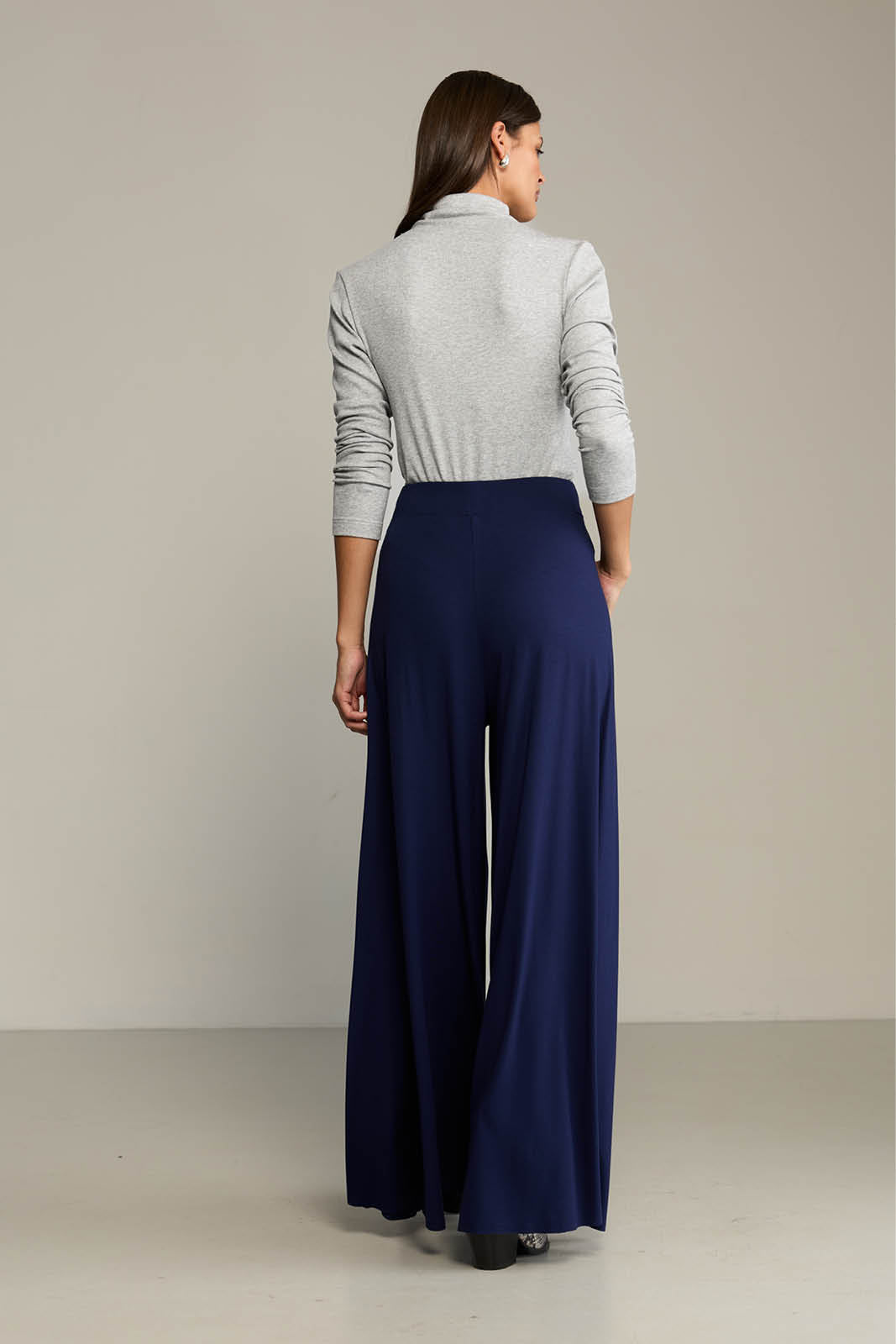 Turtleneck SIMPLY VAN GOLF ribbed grey