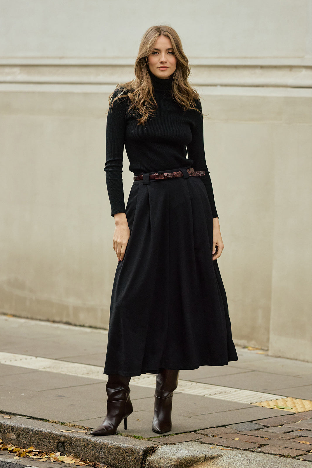 Skirt ARISTOCRAT 7/8 black