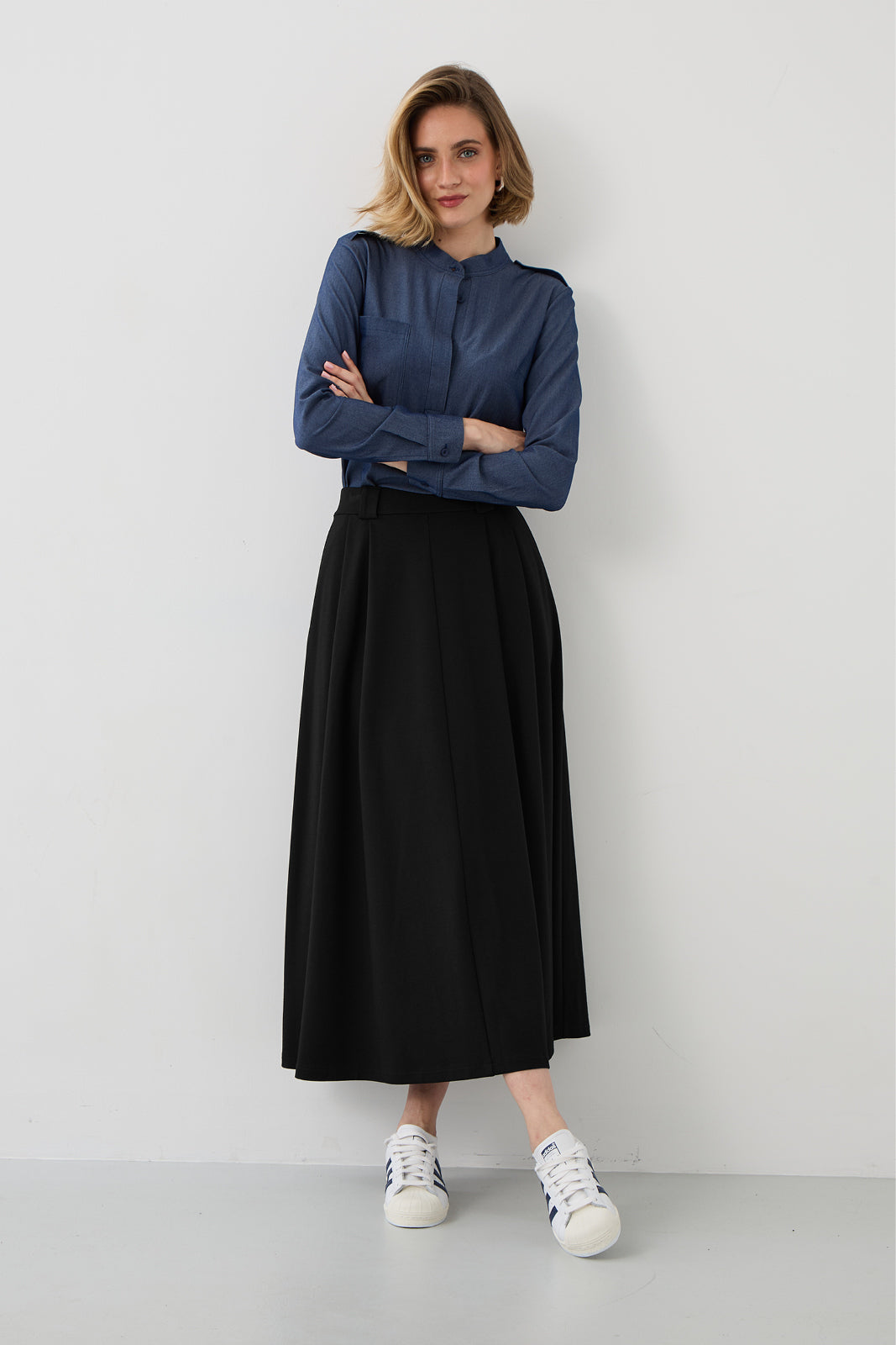Skirt ARISTOCRAT 7/8 black