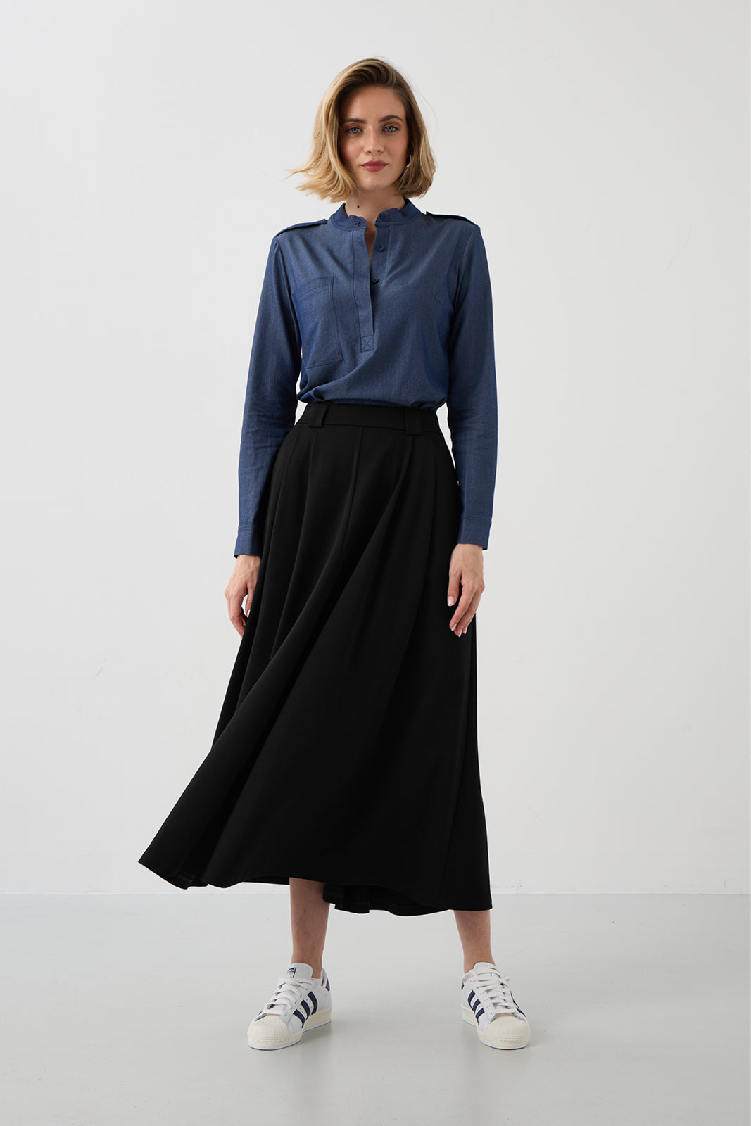 Skirt ARISTOCRAT 7/8 black