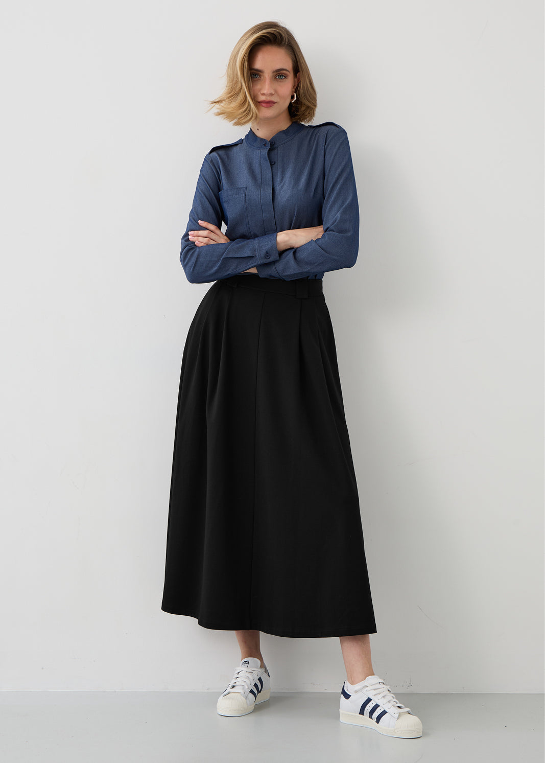 Skirt ARISTOCRAT 7/8 black