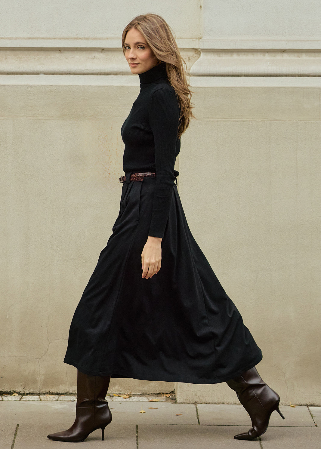 Skirt ARISTOCRAT 7/8 black