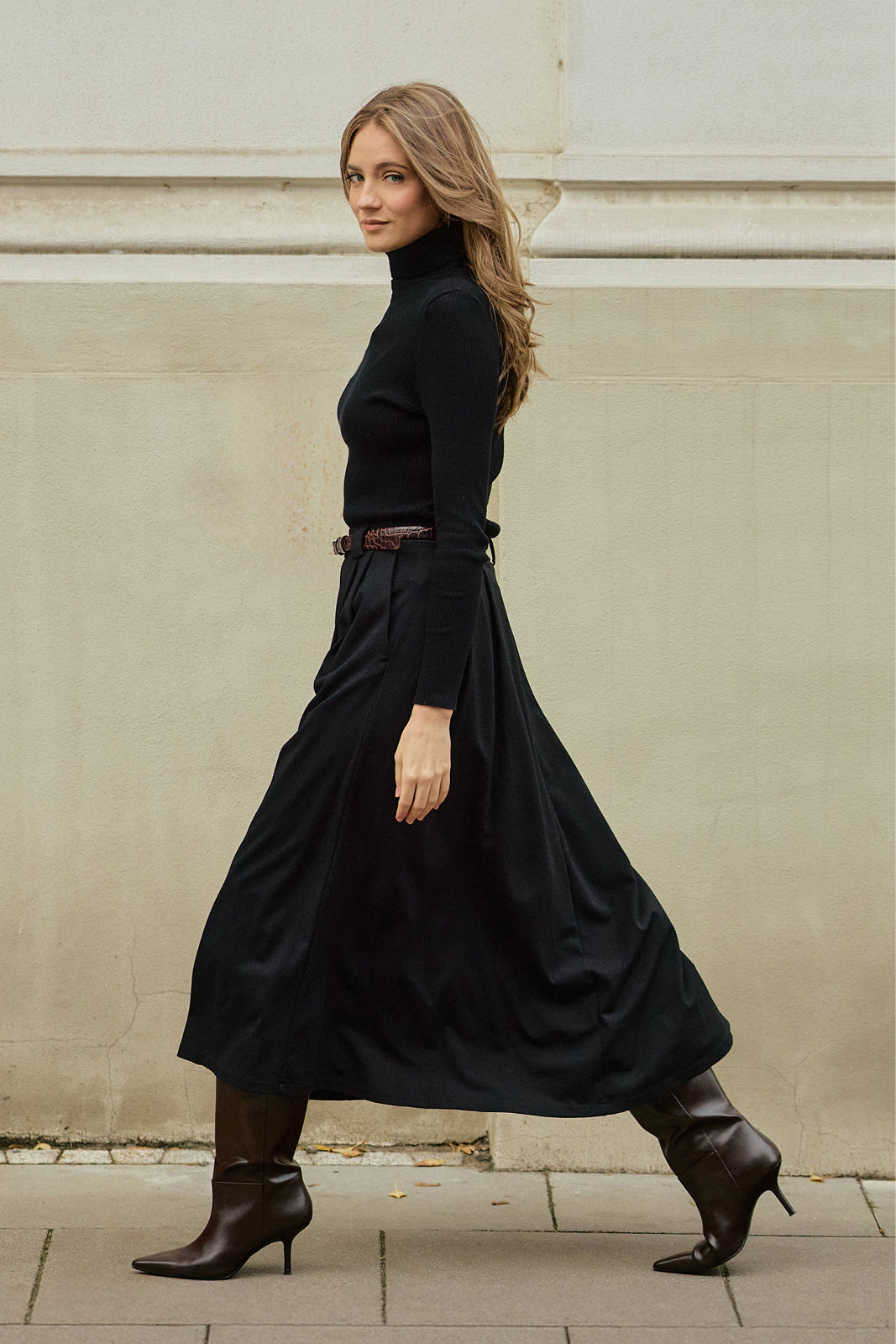 Skirt ARISTOCRAT 7/8 black