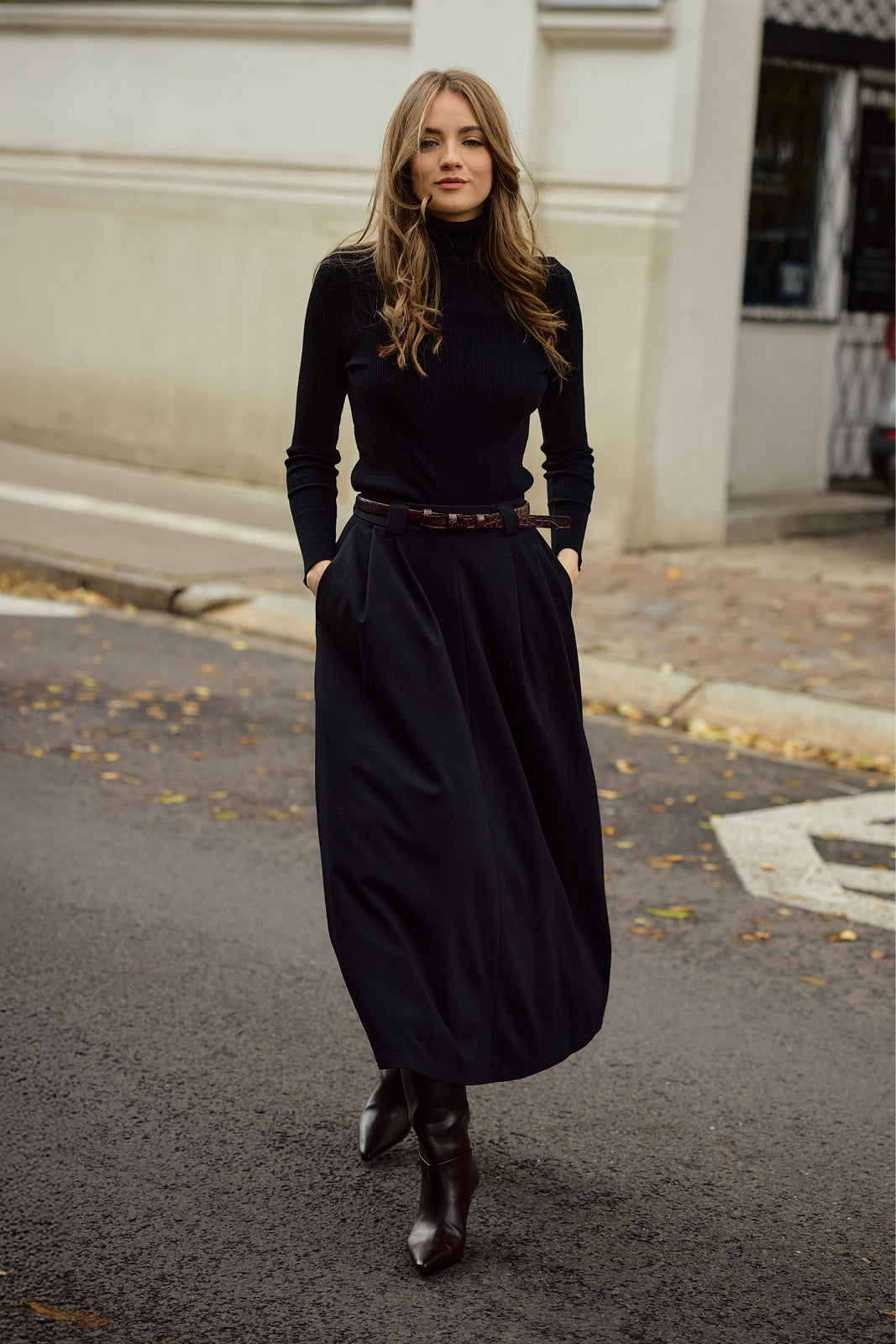 Skirt ARISTOCRAT 7/8 black