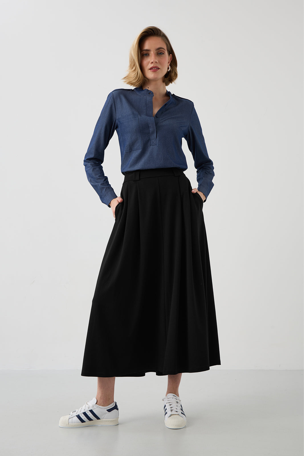 Skirt ARISTOCRAT 7/8 black