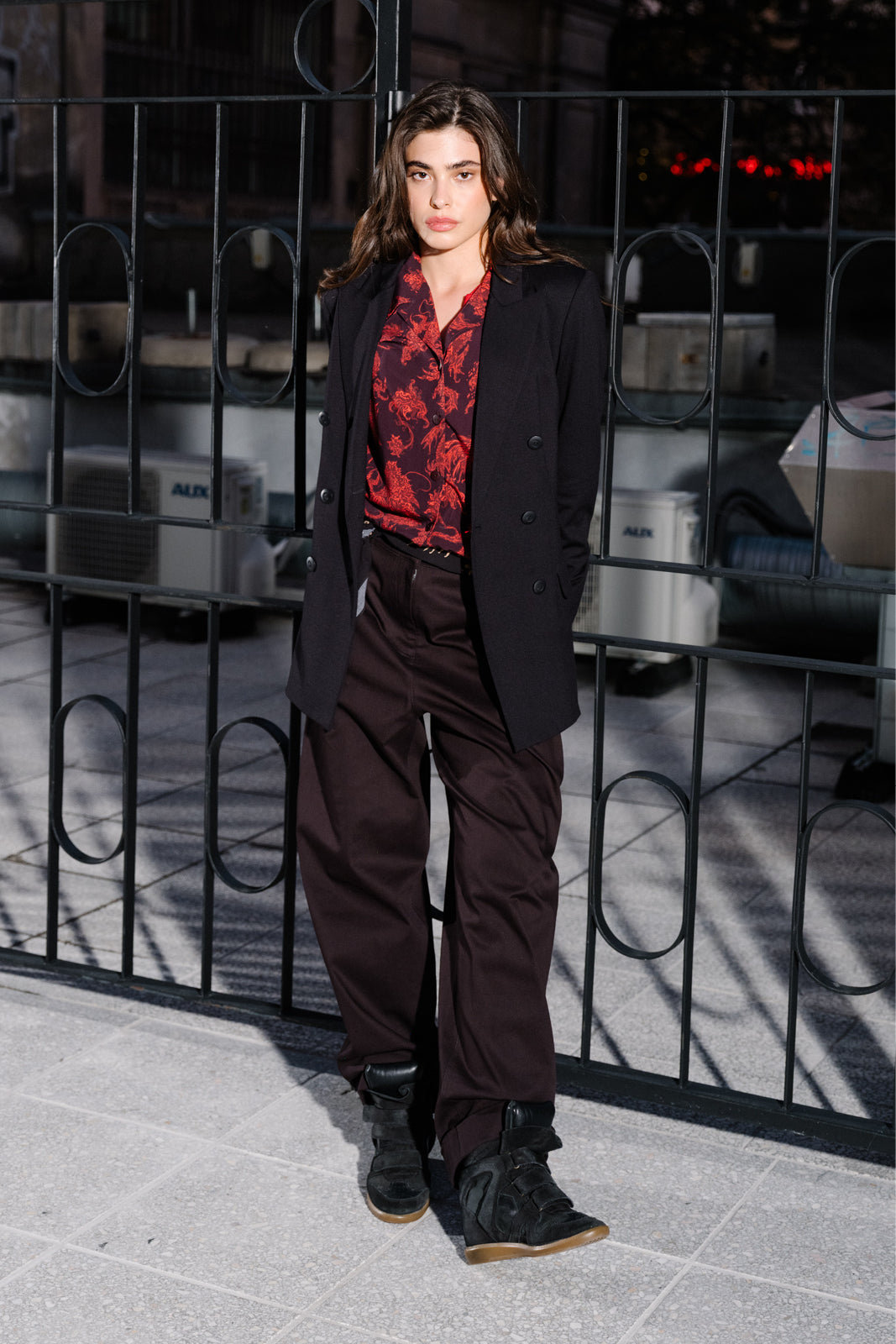 Pants RISKY CRUSH Swanski Studio black