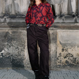 Pants RISKY CRUSH Swanski Studio black