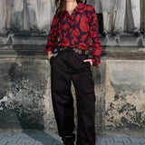 Pants RISKY CRUSH Swanski Studio black