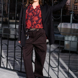 Pants RISKY CRUSH Swanski Studio black
