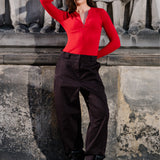 Pants RISKY CRUSH Swanski Studio black