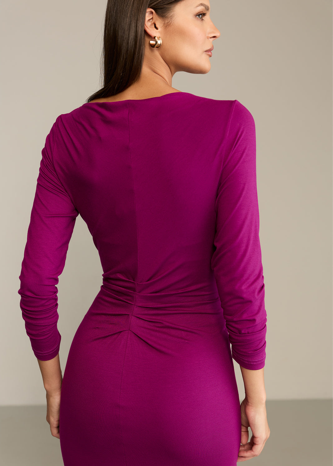 Dress BODY POSITIVE purple