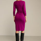 Dress BODY POSITIVE purple