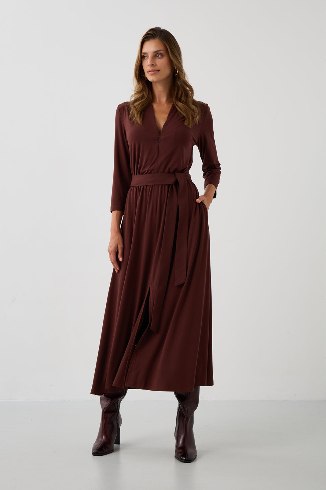 Dress LIBERTY DRESS espresso