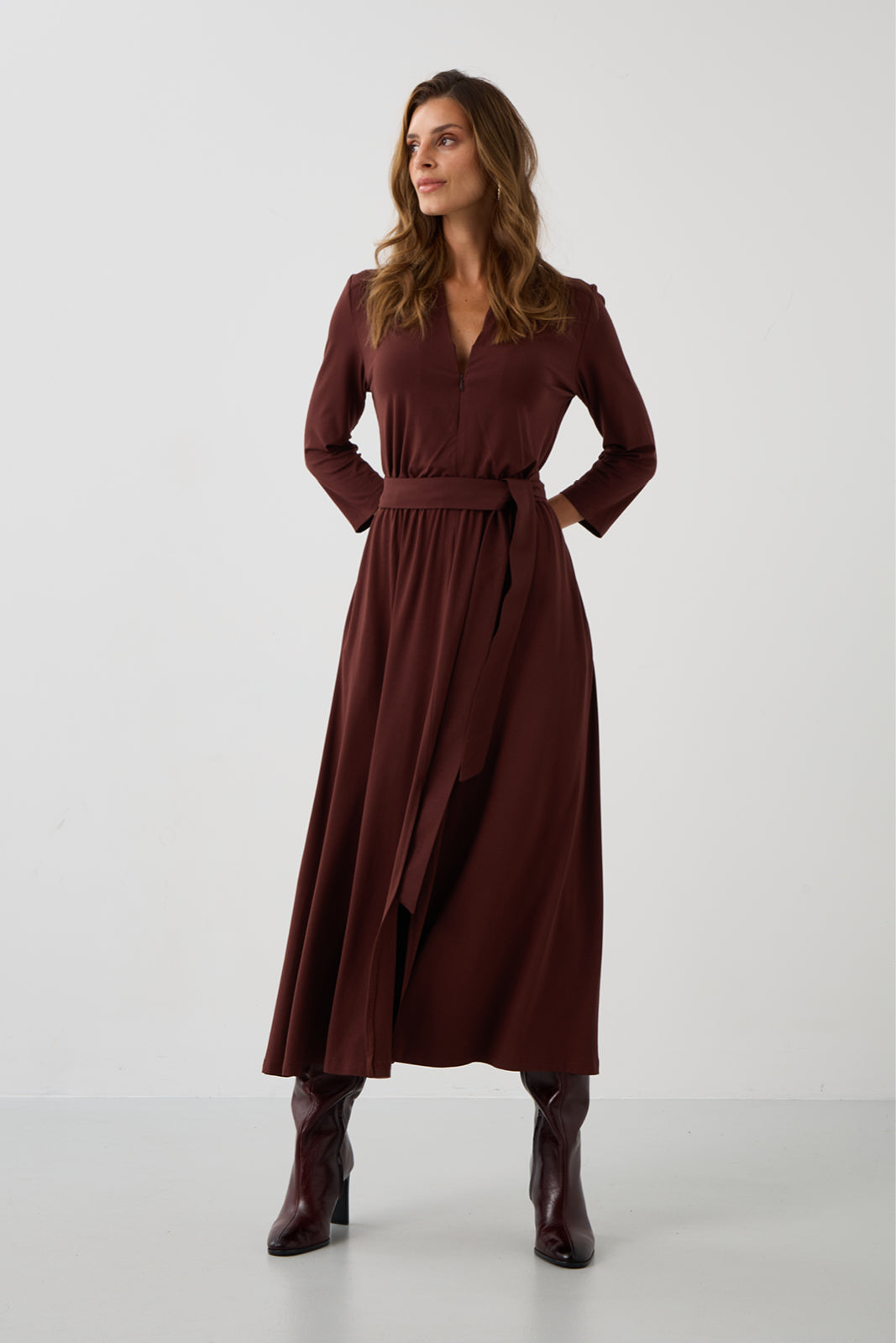 Dress LIBERTY DRESS espresso