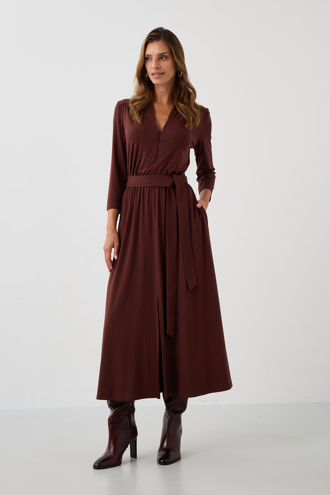 Dress LIBERTY DRESS espresso