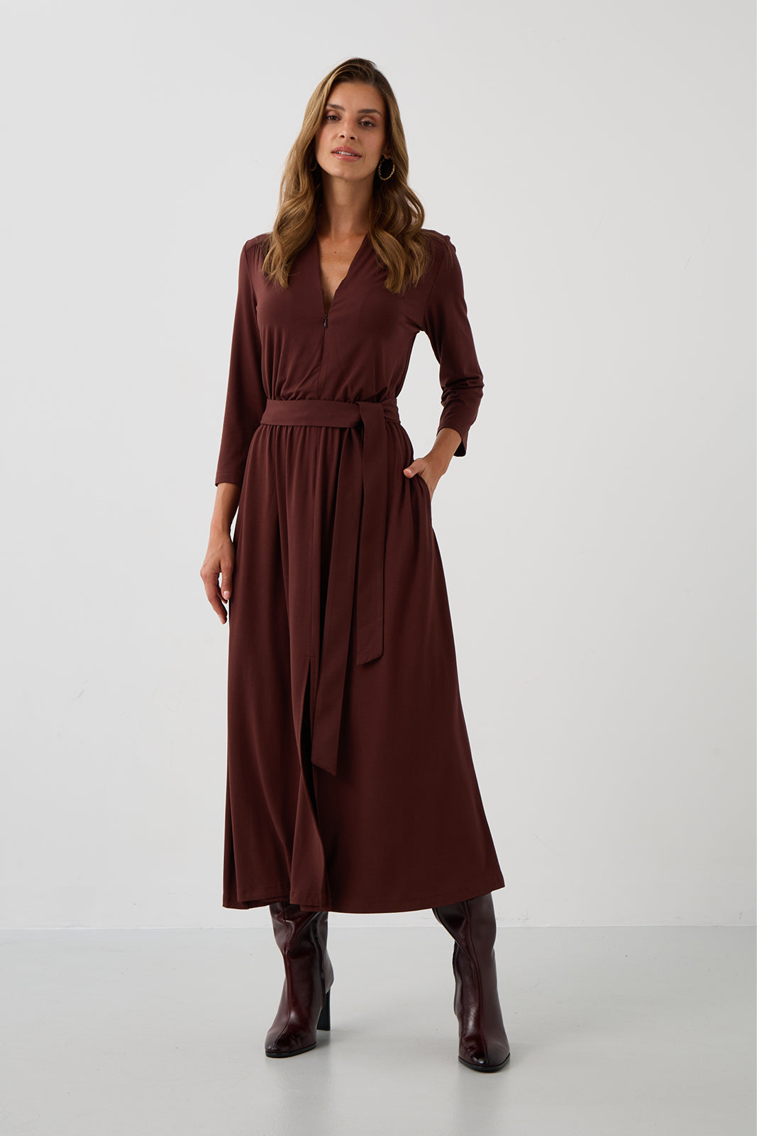 Dress LIBERTY DRESS espresso
