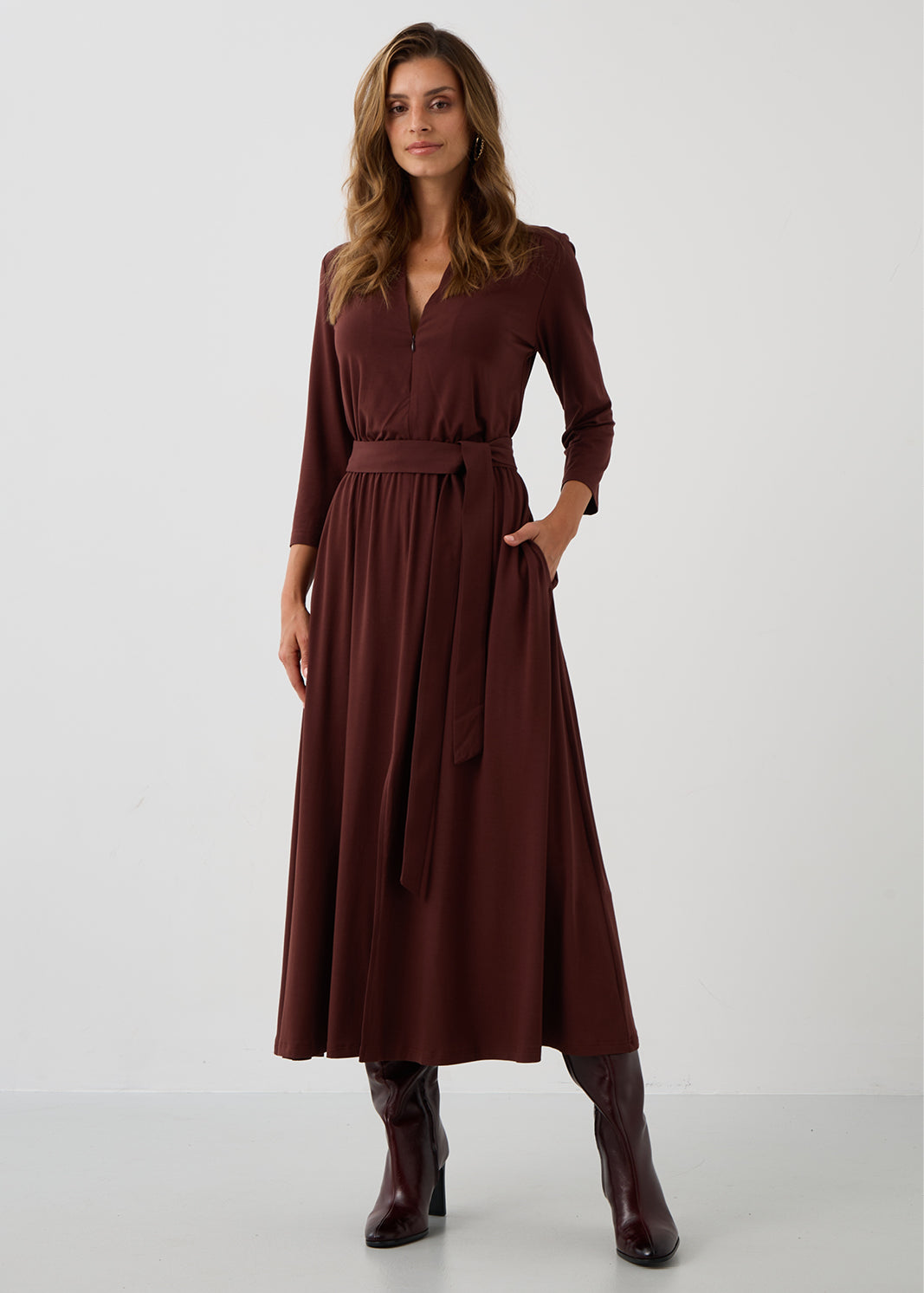 Dress LIBERTY DRESS espresso