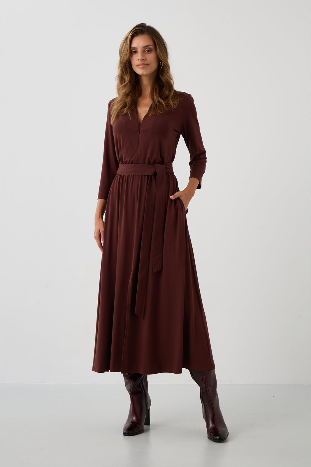 Dress LIBERTY DRESS espresso