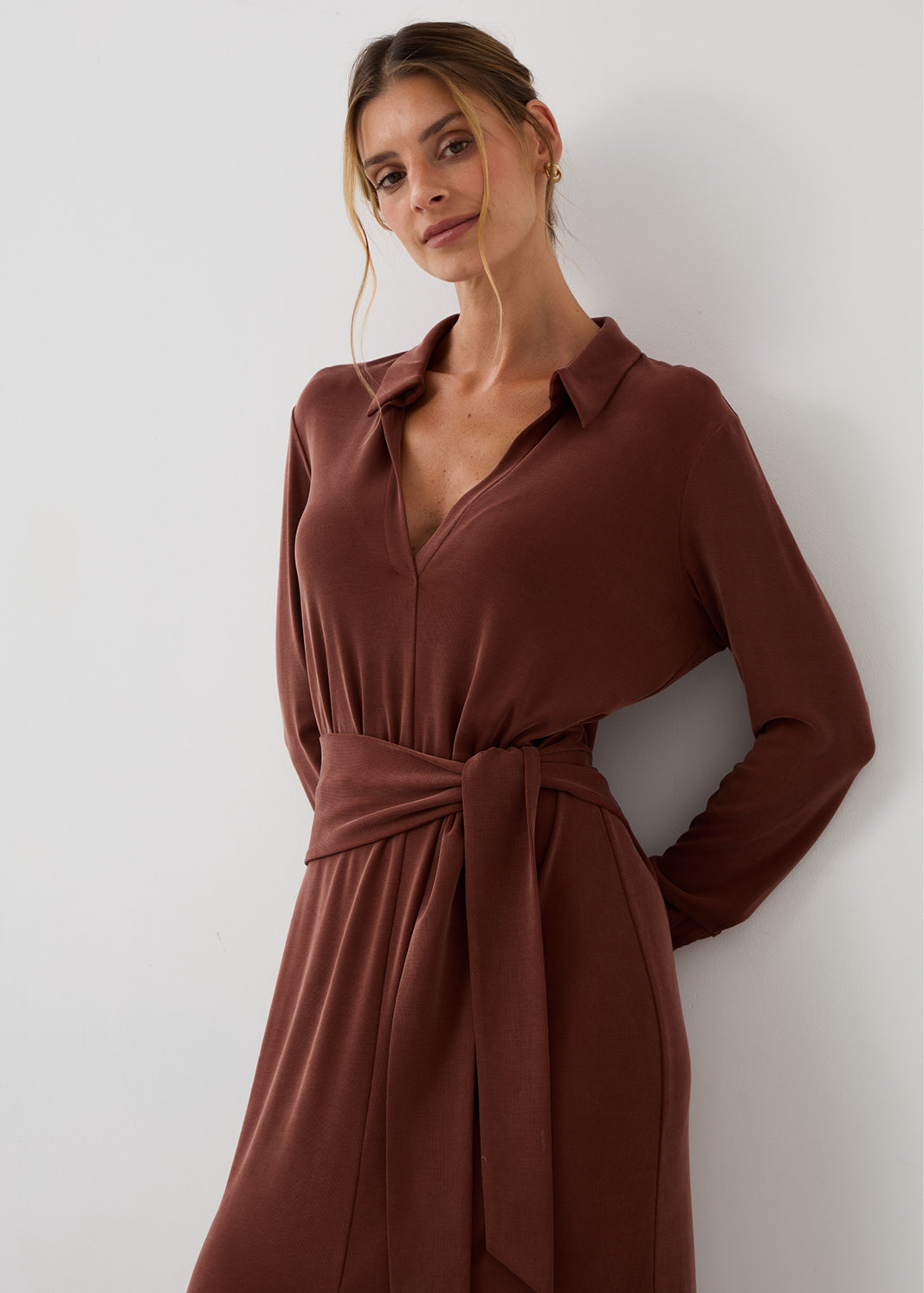 Dress LOVE YOUR STYLE milk chocolate
