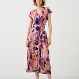 Dress TUSCANY Dreamworld pink & mauve print
