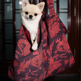 BAG GIRL Swanski Studio red print